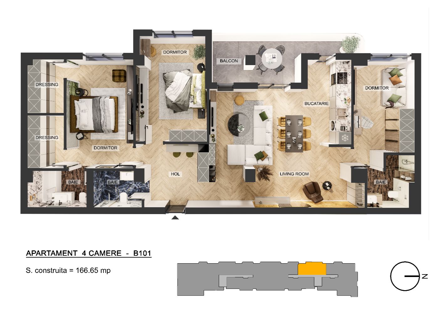 Plan T2 B101
