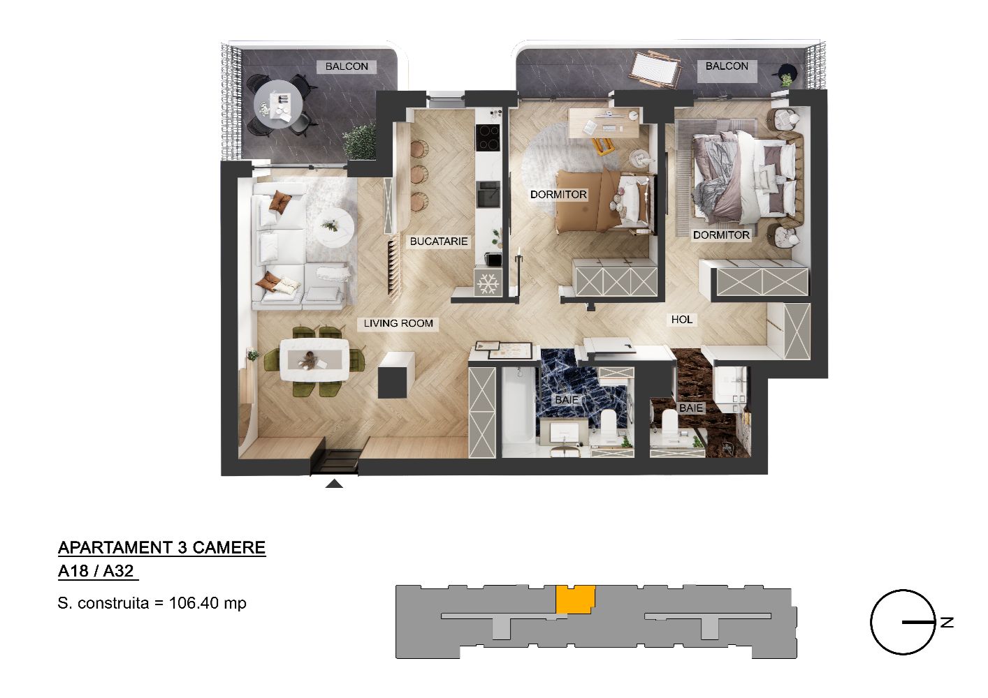Plan T1 A18 32