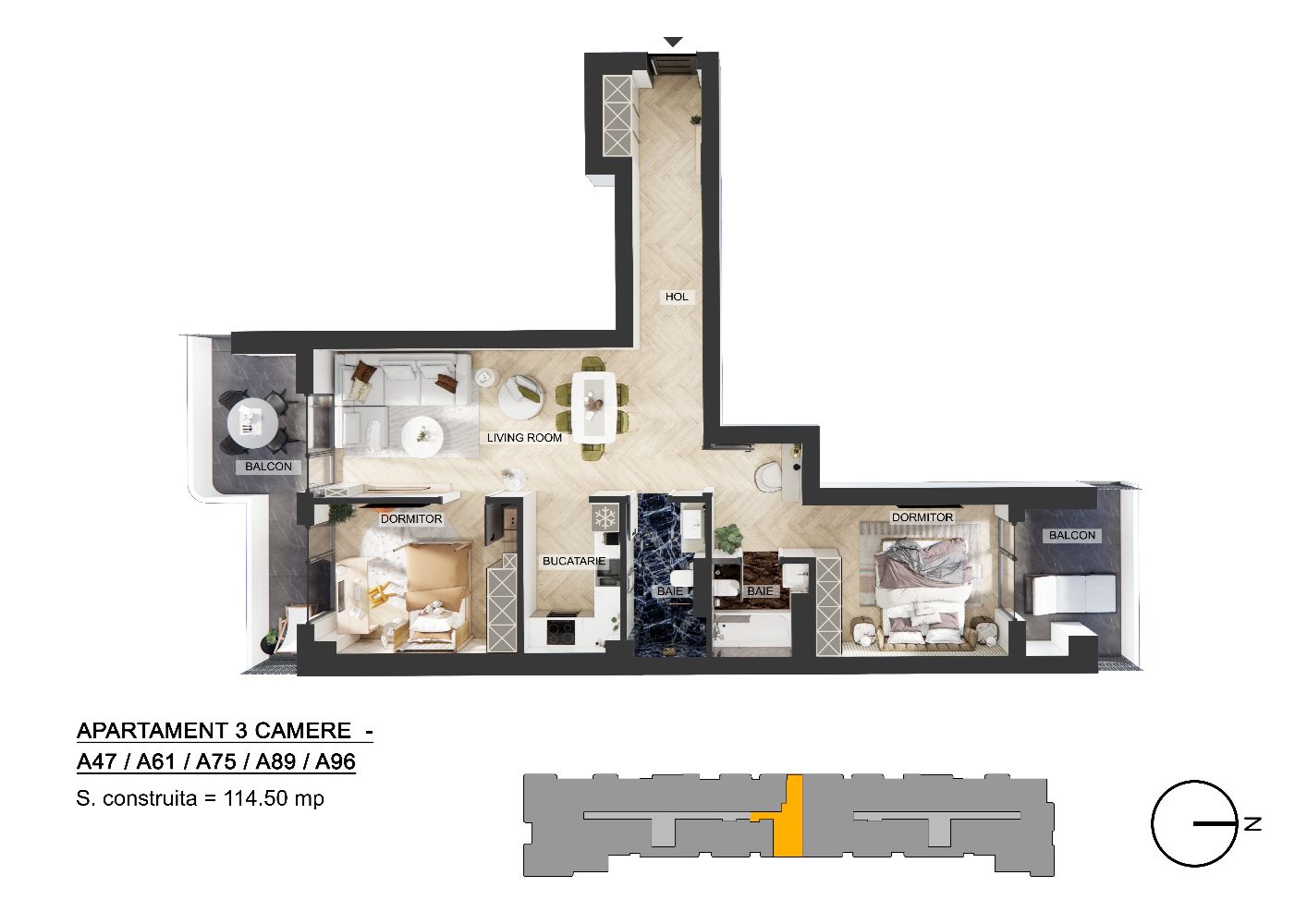 Plan T3 A47